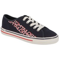 TOM TAILOR Plateausneaker mit bunten Logobuchstaben