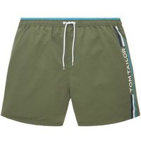 TOM TAILOR Badeshorts Badeshorts mit Logo Print