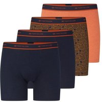 TOM TAILOR Boxershorts Long Pants im 4er Pack