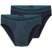 TOM TAILOR Hüftslip Slips 2-er Set (im Doppelpack)