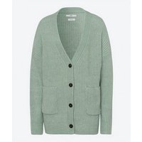 Brax Cardigan grün regular fit (1-tlg)