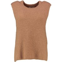 Brax Strickpullover BRAX Pullunder Elisa camel in weicher Alpaka-Wollmix-Qualität