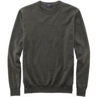 OLYMP Rundhalspullover OLYMP Strick Casual moderner Strickpullover