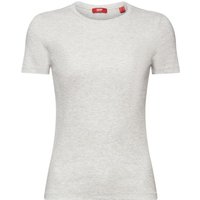 ESPRIT Geripptes Jersey-T-Shirt