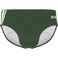 BOSS Badehose Jersey Brief mit innenliegendem Zugband