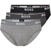 BOSS Slip Herren Sportslip Cotton Stretch (Dreierpack