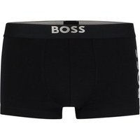 BOSS Trunk Starlight (1-St) mit Logo im Metallic Look figurbetont Stretch Cotton