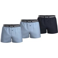 BOSS Webboxer Woven Boxer Shorts Pure Cotton (Packung