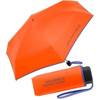 United Colors of Benetton Taschenregenschirm Ultra Mini Flat HW 2023 - red orange