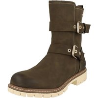 TOM TAILOR Damen Schuhe 4298307 Boots gefüttert Tex Winterstiefel