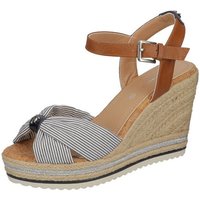 TOM TAILOR Sandalen Textil High-Heel-Sandalette