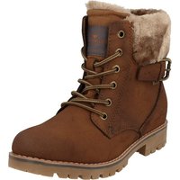 TOM TAILOR 4270080001 Mädchen Tex Winterstiefel gefüttert Schnürboots Reißverschluss