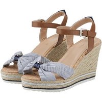 TOM TAILOR Sandalen mit Keilabsatz  Keilsandalette (1-tlg)