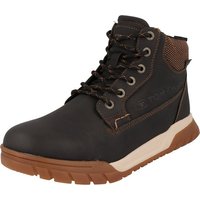 TOM TAILOR Herren Stiefel TEX 4280370001 Schnürer gefüttert Winterboots Reißverschluss