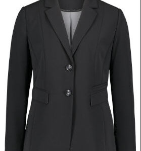 Klassischer Blazer von Betty Barclay in schwarz Passform: Tailliert  Gesamtlänge: 68 cm  Ärmel: Langarm