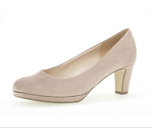 Plateau Pumps von Gabor mit 60 mm Trichterabsatz.