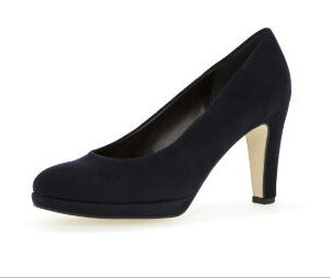 Plateau Pumps von Gabor mit 60 mm Trichterabsatz.