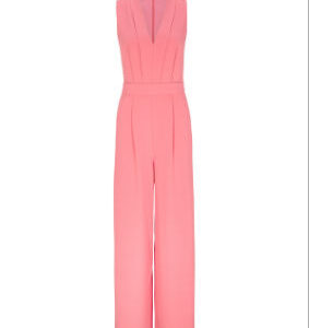 Pinker Jumpsuit aus Crêpe von Comma Oberstoff: 100% Polyester; Futter: 100% Polyester Pflegehinweise: 30°C Pflegeleicht