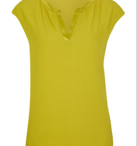 T-Shirt mit Chiffon-Front von commaMaterial: Oberstoff (Jersey): 92% Viskose