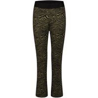 MARC AUREL Stoffhose Jerseyhose mit Mini-Animal-Print