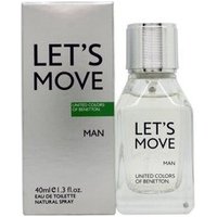 United Colors of Benetton Eau de Toilette Let's Move Man EDT 40ml