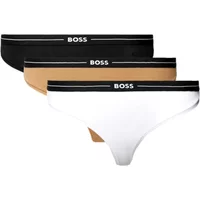 3P Thong Multicolor Baumwolle Elastischer Bund Hugo Boss