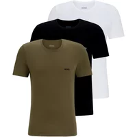 3er-Pack Baumwoll-Jersey Logo Intime T-Shirts Hugo Boss