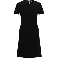 A-Linie Kleid mit Rundhalsausschnitt Hugo Boss