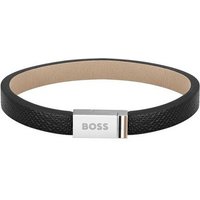 BOSS Armband Schmuck Edelstahl Armschmuck Lederarmband JACE