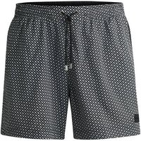 BOSS Badeshorts Ciro mit Monogramm-Muster