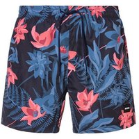 BOSS Badeshorts Piranha mit buntem Alloverdruck