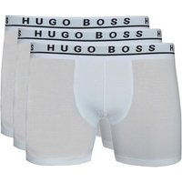 BOSS Boxershorts 3x Hugo Boss Boxer Brief Cotton Stretch (3-St.