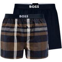 BOSS Boxershorts Boxer Shorts EW (2-St) mit kurzem Bein