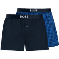 BOSS Boxershorts Boxer Shorts EW (2-St) mit kurzem Bein