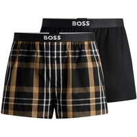 BOSS Boxershorts Boxer Shorts EW (2-St) mit kurzem Bein