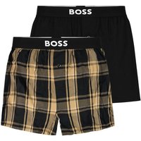 BOSS Boxershorts Boxer Shorts EW (2-St) mit kurzem Bein