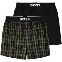 BOSS Boxershorts Boxer Shorts EW (2-St) mit kurzem Bein