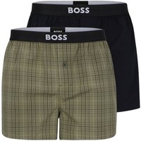 BOSS Boxershorts Boxer Shorts EW (2-St) mit kurzem Bein