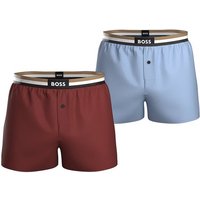 BOSS Boxershorts Woven Boxer Shorts EW 2P (Packung