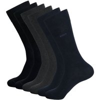 BOSS Businesssocken RS Uni CC (3-Paar) mit dezentem Markenschriftzug