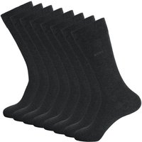 BOSS Businesssocken RS Uni CC (4-Paar) mit dezentem Markenschriftzug