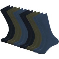 BOSS Businesssocken RS Uni Colors CC (6-Paar) mit dezentem Markenschriftzug