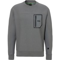 BOSS GREEN Sweatshirt Salbiq mit Rundhalsausschnitt