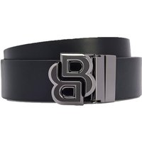 BOSS Ledergürtel S-Gb34 sp Double Buckle Belt Giftbox aus echtem Rindsleder