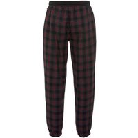 BOSS Pyjamahose Cosy Pants Cuff mit allover Karodessin