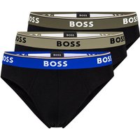 BOSS Slip Cotton Stretch (3-St) mit umlaufend eingewebtem Markenschriftzug