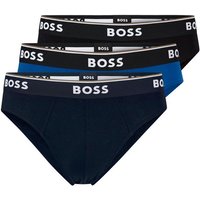 BOSS Slip Cotton Stretch (3-St) mit umlaufend eingewebtem Markenschriftzug