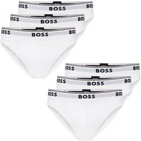 BOSS Slip Cotton Stretch (6-St) mit umlaufend eingewebtem Markenschriftzug