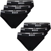 BOSS Slip Cotton Stretch (6-St) mit umlaufend eingewebtem Markenschriftzug