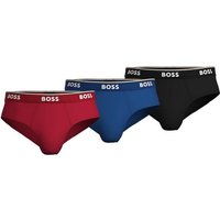 BOSS Slip Herren Sportslip Cotton Stretch (Dreierpack